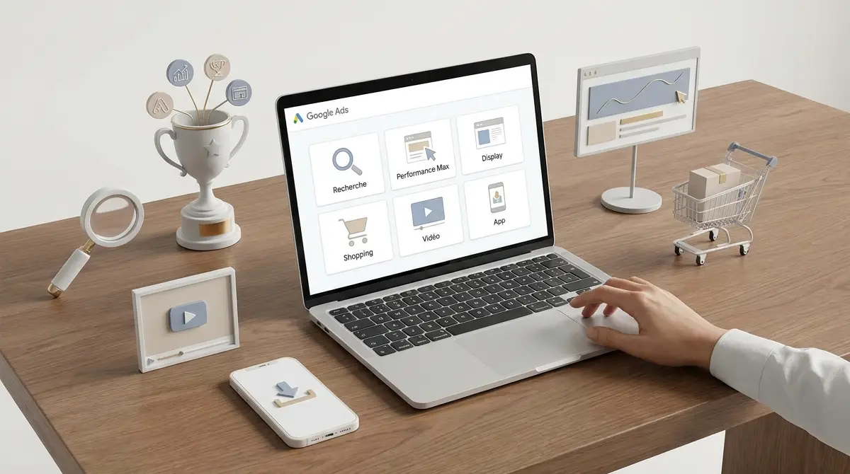 The 6 Google Ads campaign types